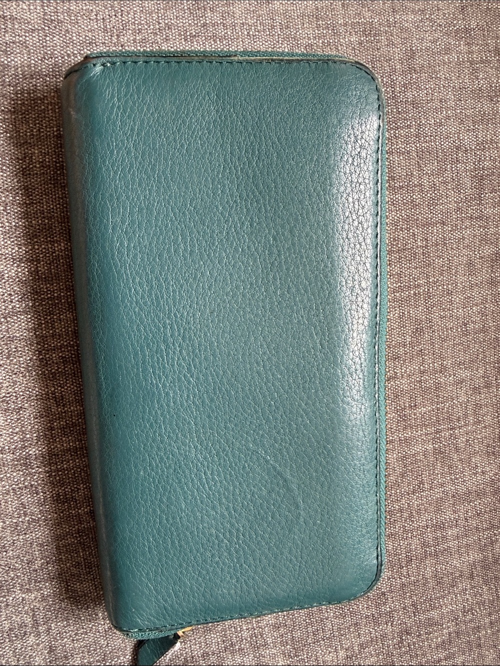 Kate Spade Saturday Leather Zip Wallet Organizer - Teal